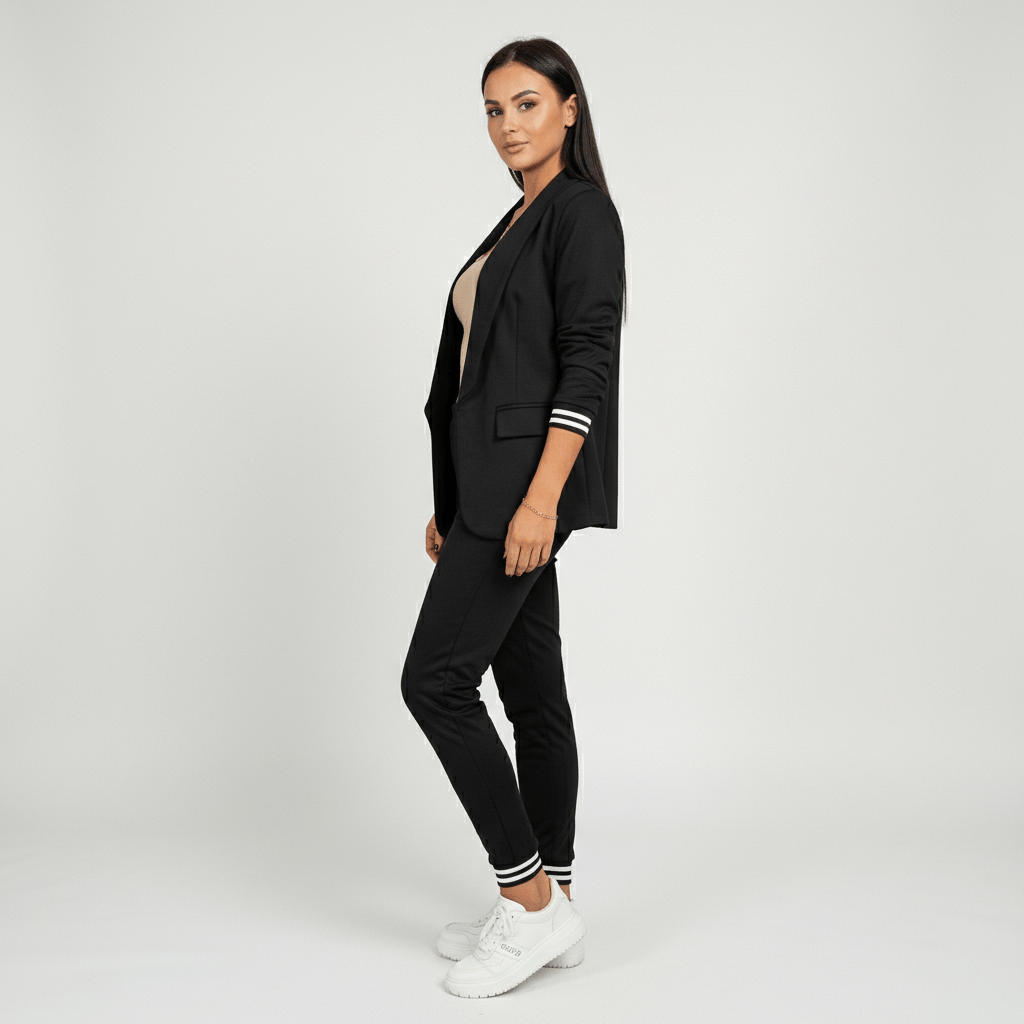 Aida Two Piece Set Blazer and Tapered Pants
