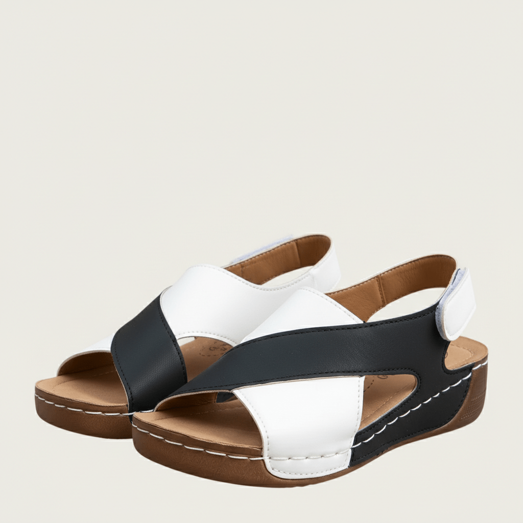 Angel Comfort Support Sandals with Slingback Strap