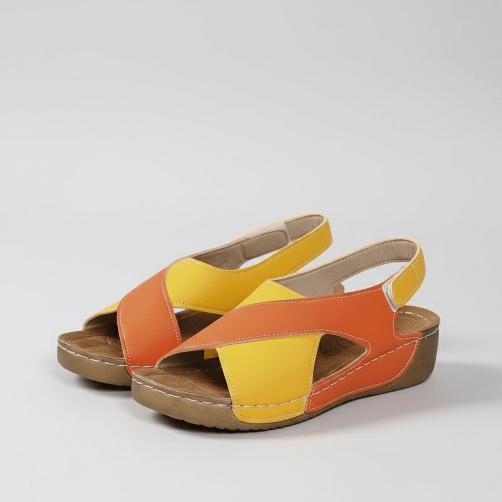 Angel Comfort Support Sandals with Slingback Strap