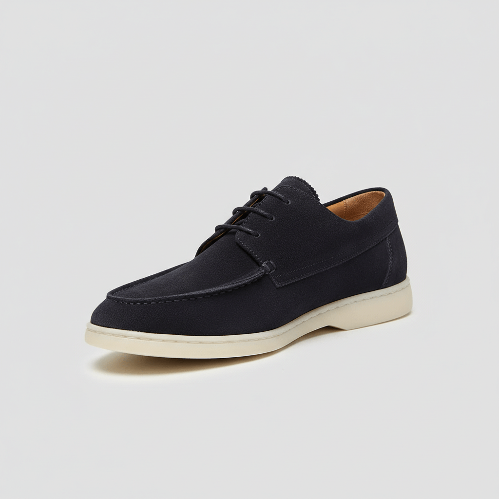 Barrett Lace-Up Casual Loafers with Cushioned Sole