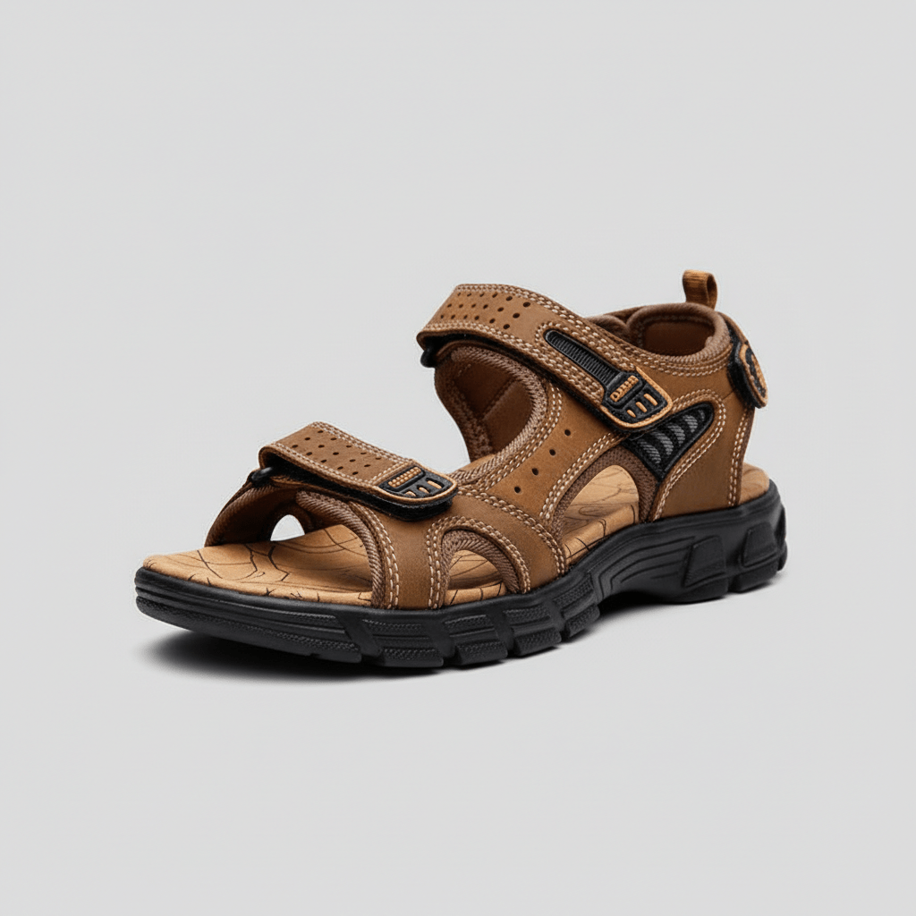 Brandon Hook and Loop Strap Sandals Outdoor Sport Sandals