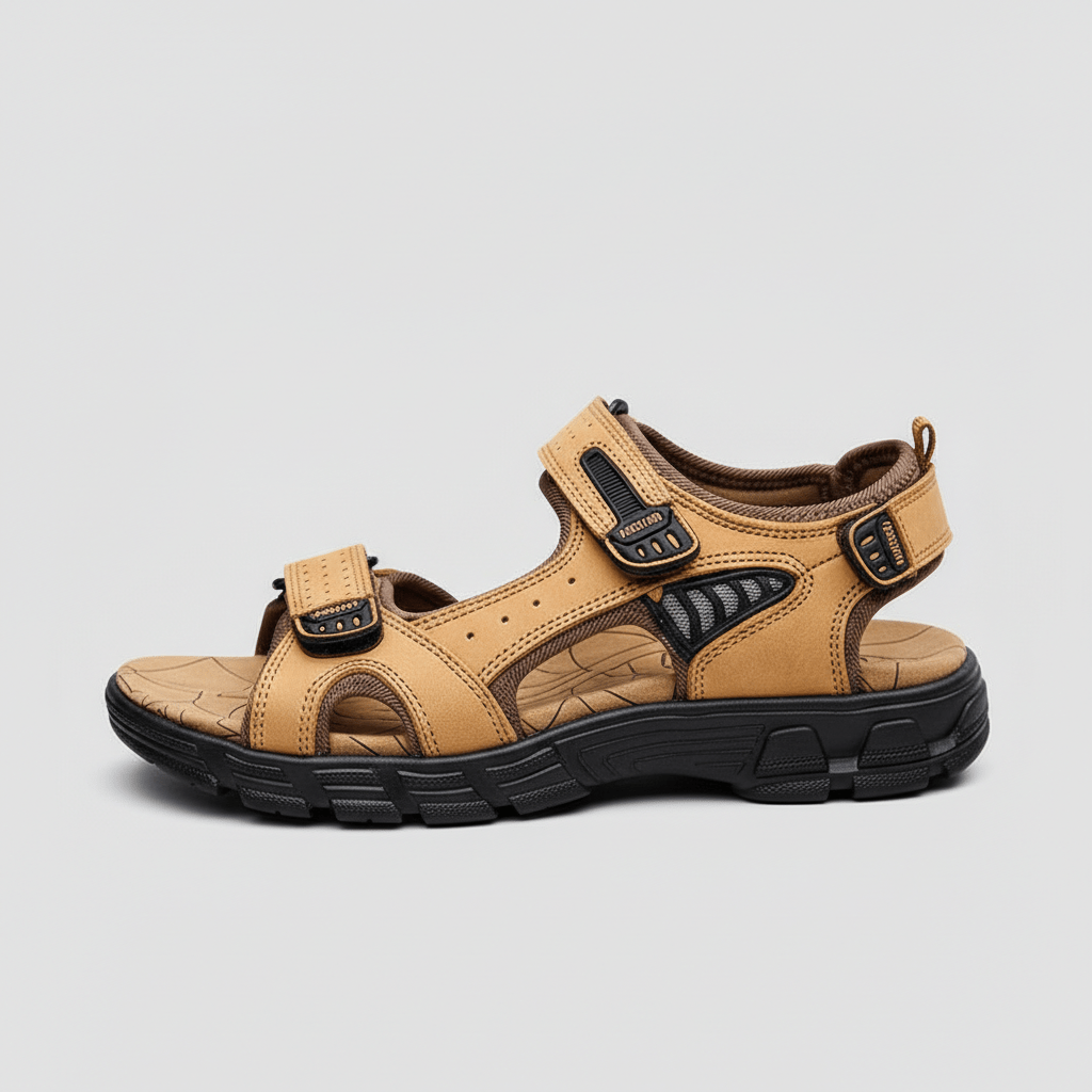 Brandon Hook and Loop Strap Sandals Outdoor Sport Sandals