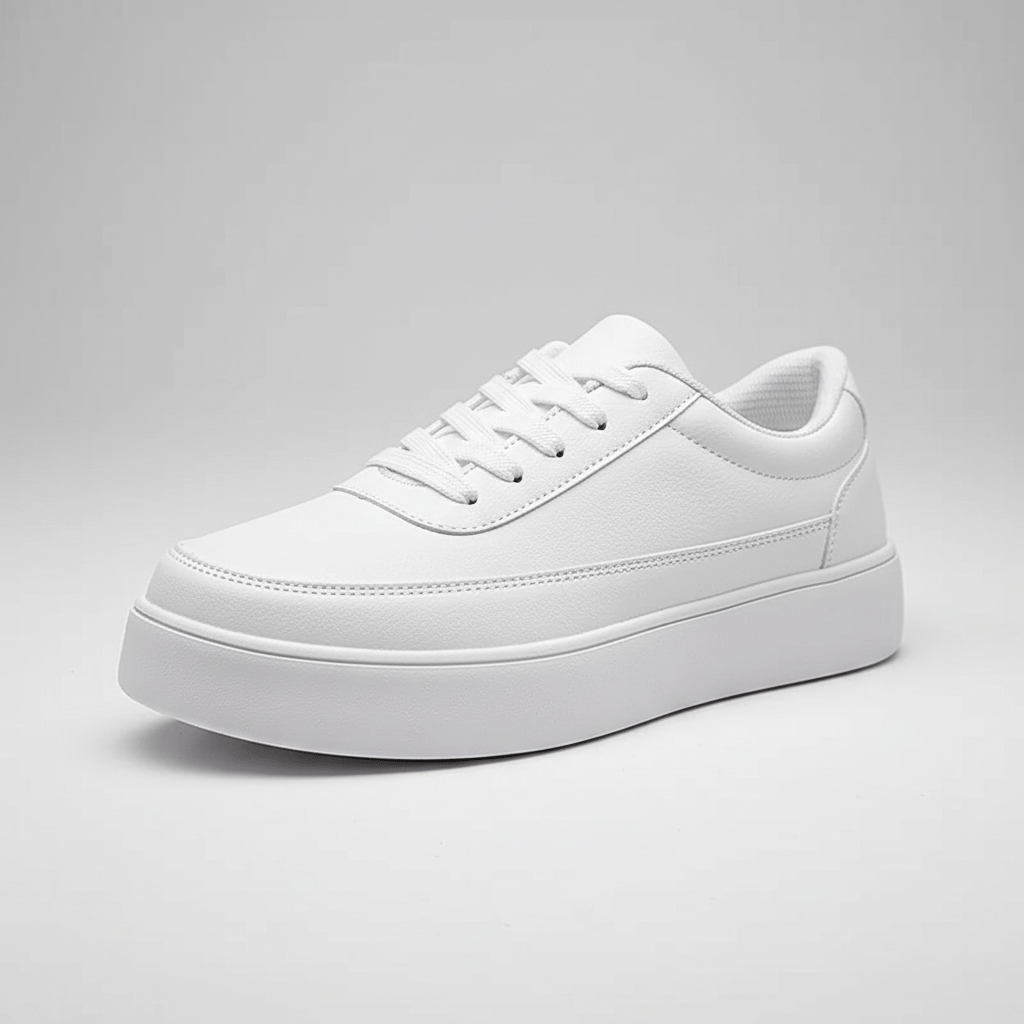 Burton Classic White Sneakers with Minimal Design