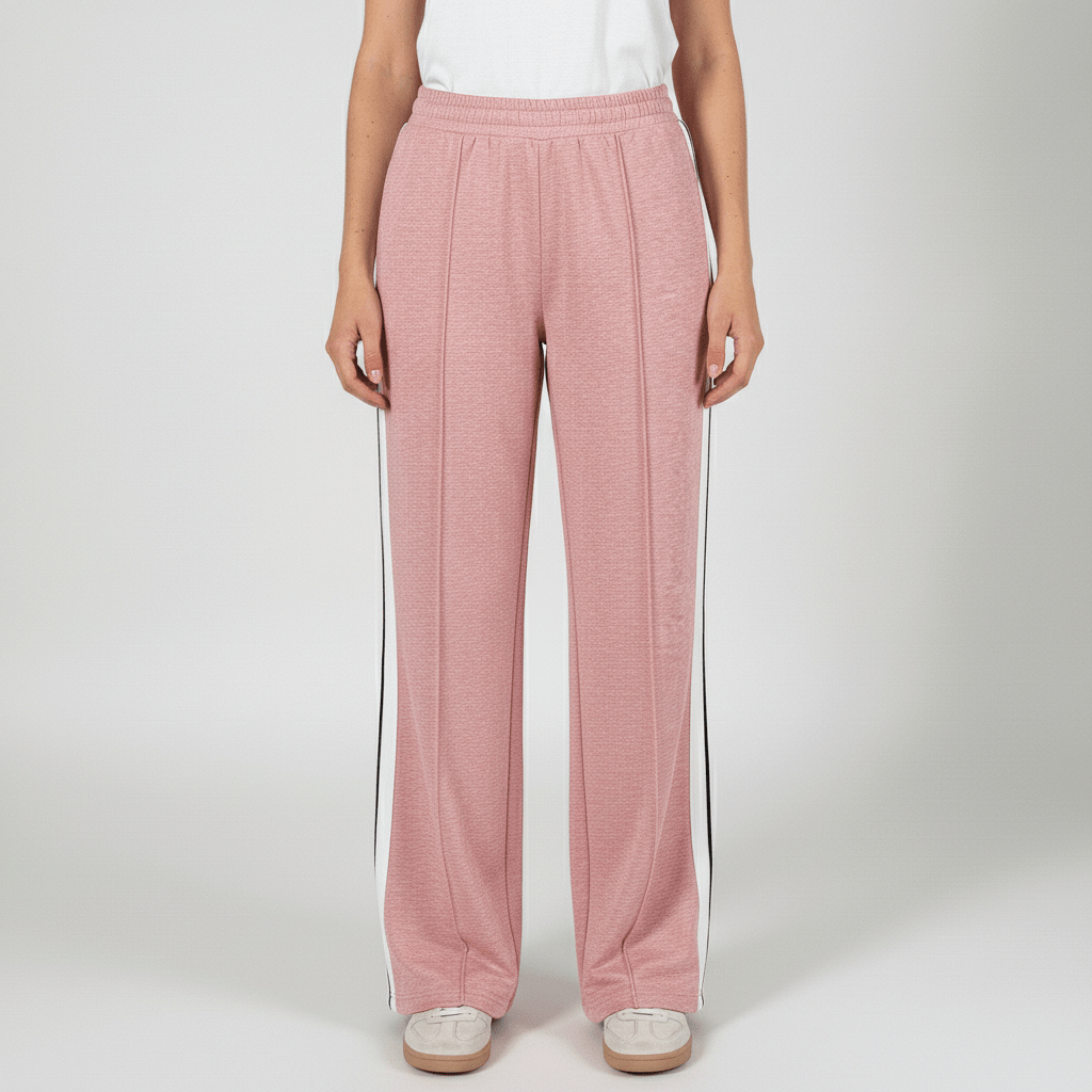 Caitlin Two Piece Set Blazer and Wide Leg Stripe Pants