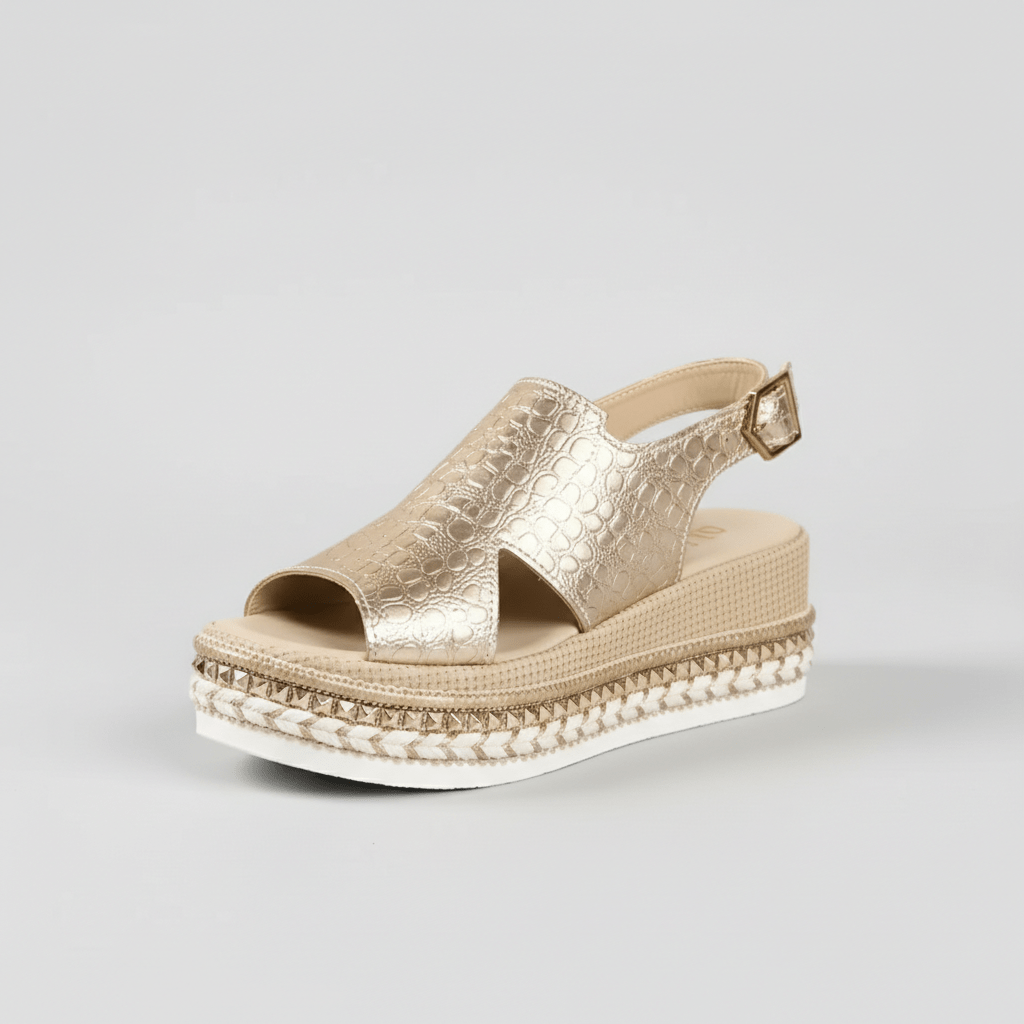 Carmel Platform Comfort Sandals – Elegant Summer Style