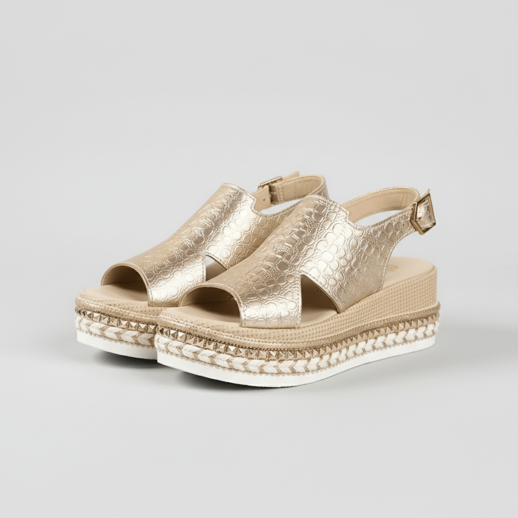 Carmel Platform Comfort Sandals – Elegant Summer Style