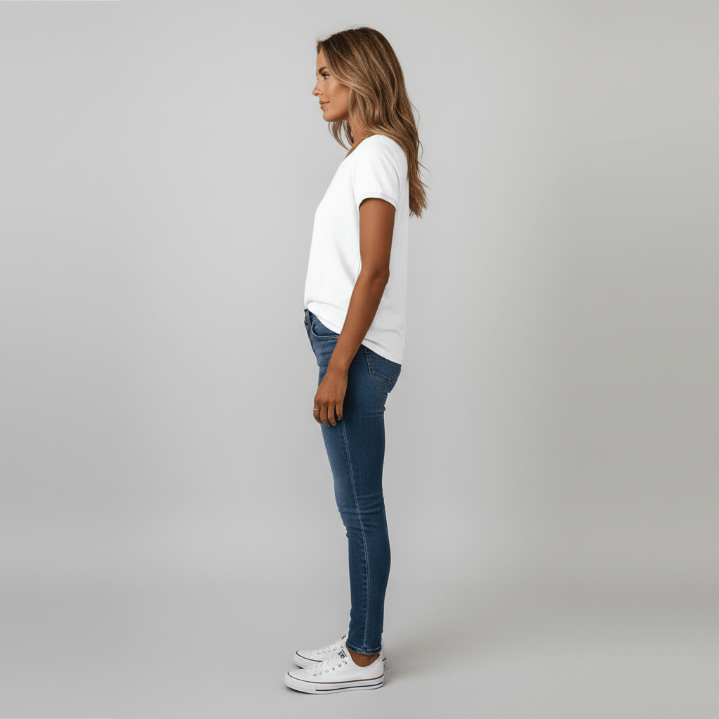 Claudia Short Sleeve V-Neck Blouse