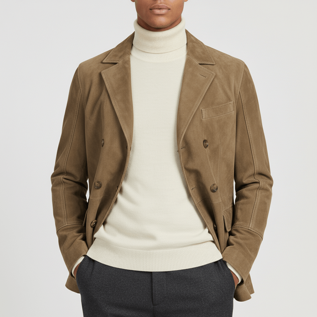 Dale Double Breasted Blazer Classic Tailored Blazer