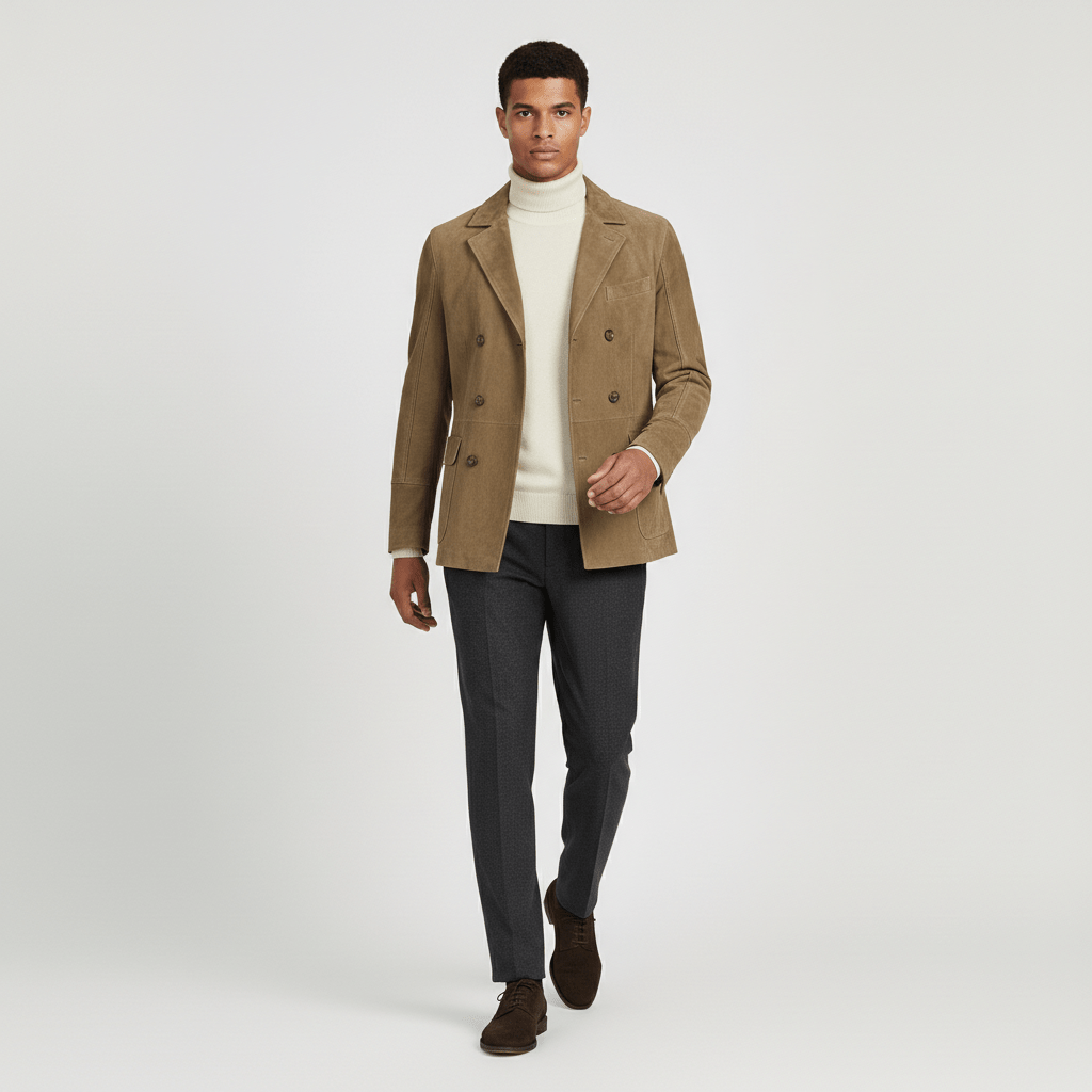 Dale Double Breasted Blazer Classic Tailored Blazer