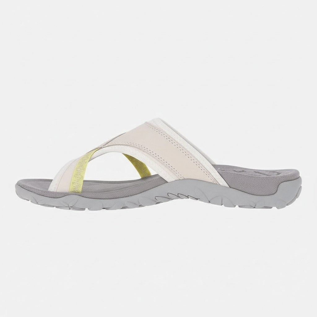 Delia Slip-On Thong Sandals with Cushioned Sole