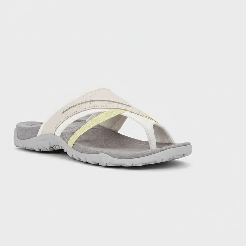 Delia Slip-On Thong Sandals with Cushioned Sole