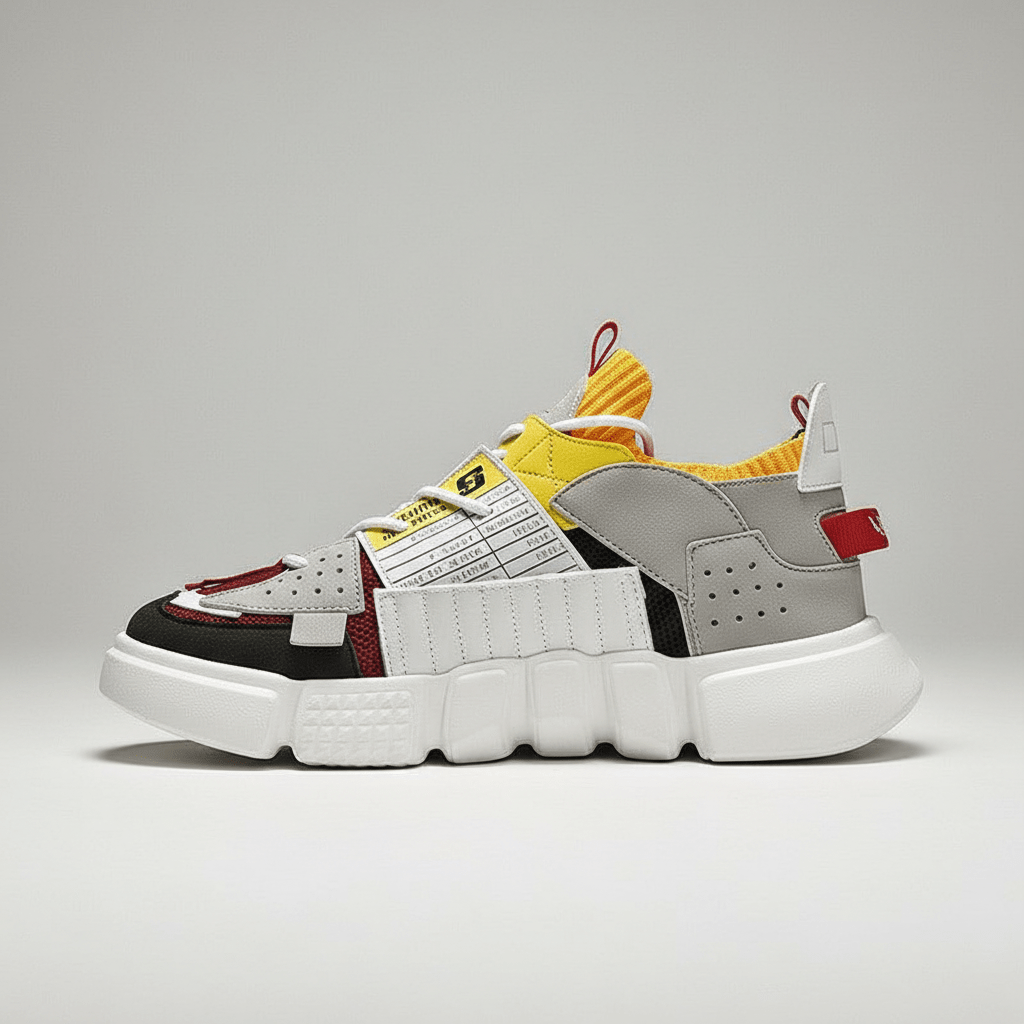 Gage Urban Street Sneakers with Chunky Sole