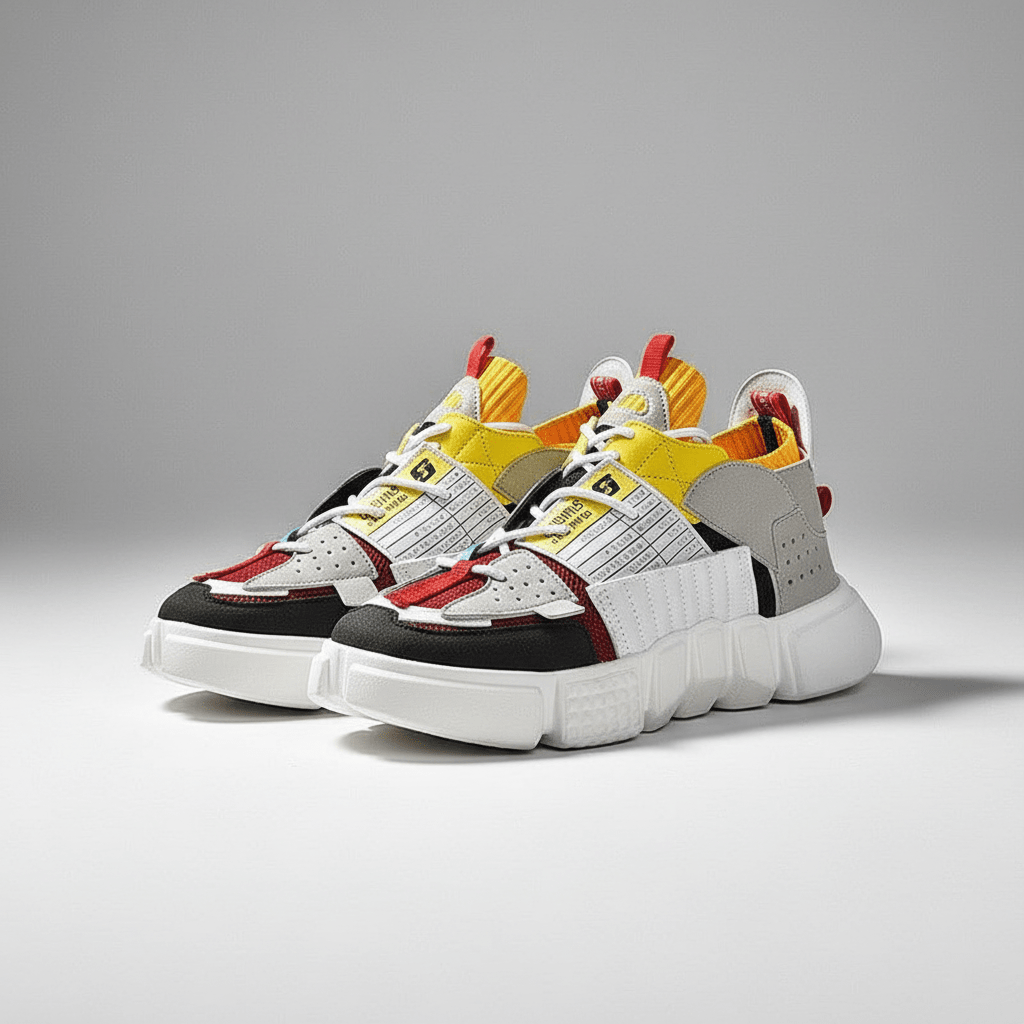 Gage Urban Street Sneakers with Chunky Sole