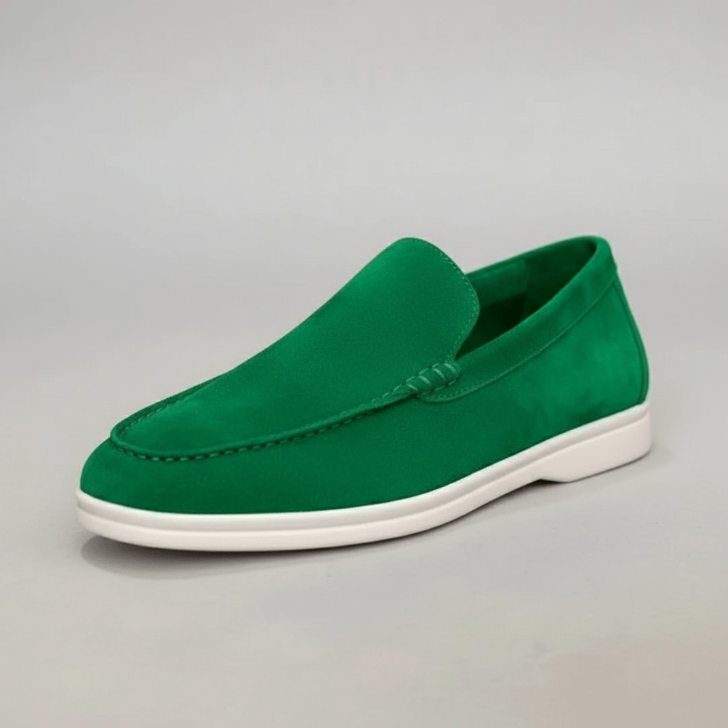 Grayson Minimal Slip-On Loafers with Lightweight Comfort Sole