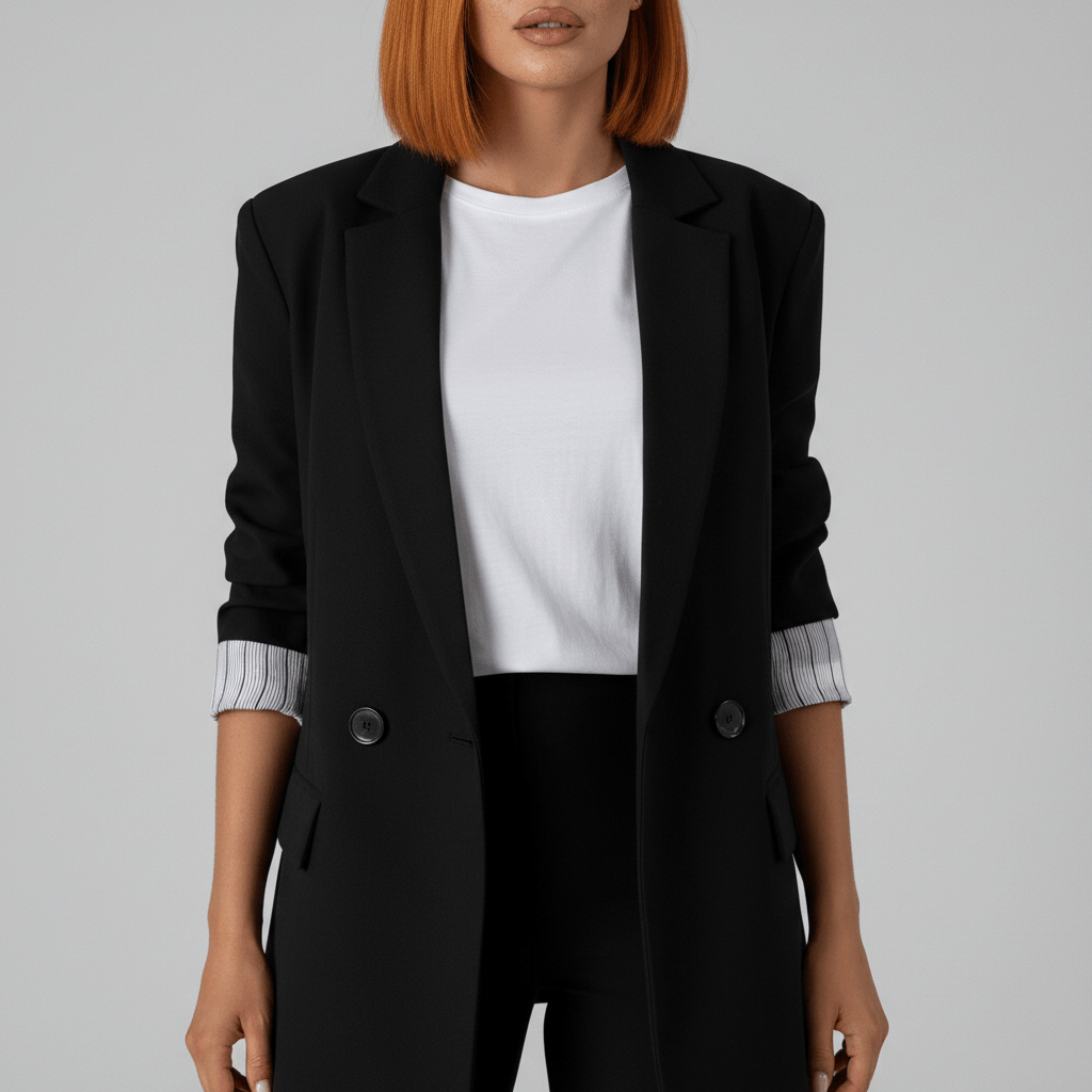 Hadley Two Piece Set Tailored Blazer and Wide Leg Pants