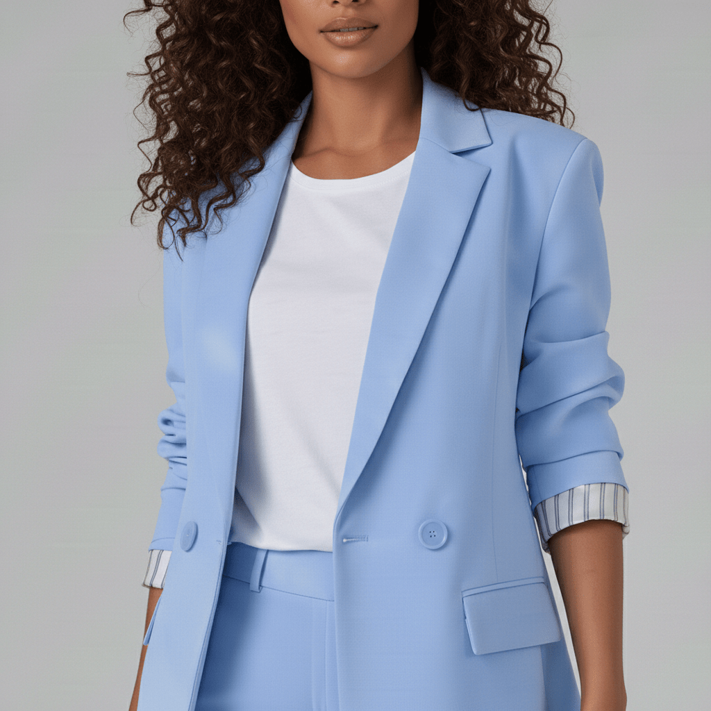Hadley Two Piece Set Tailored Blazer and Wide Leg Pants