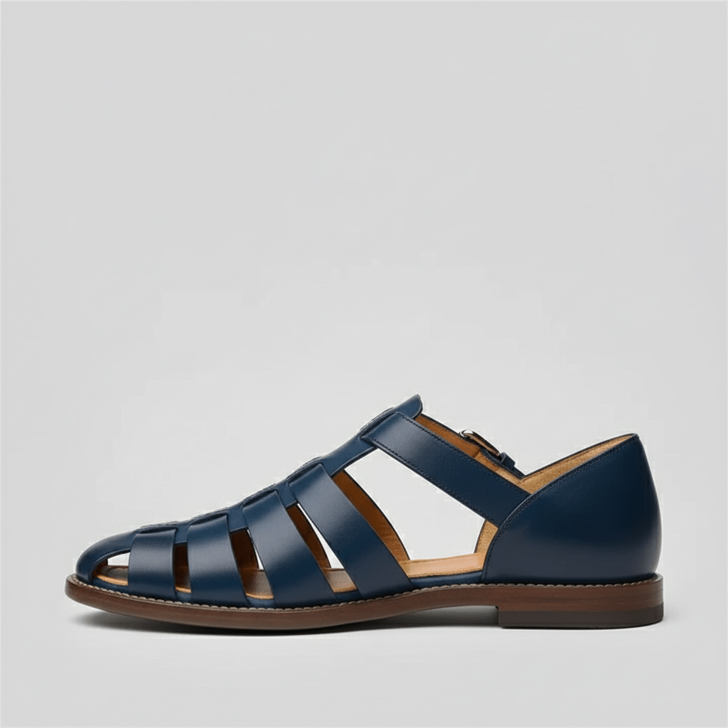 Hampton Closed Toe Fisherman Sandals Buckle Strap Sandals