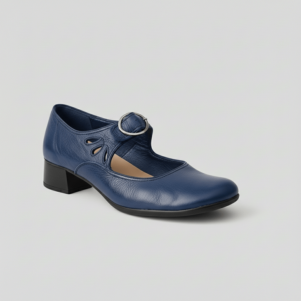 Harlow Elegant Buckle Sandals – Classic Comfort Style