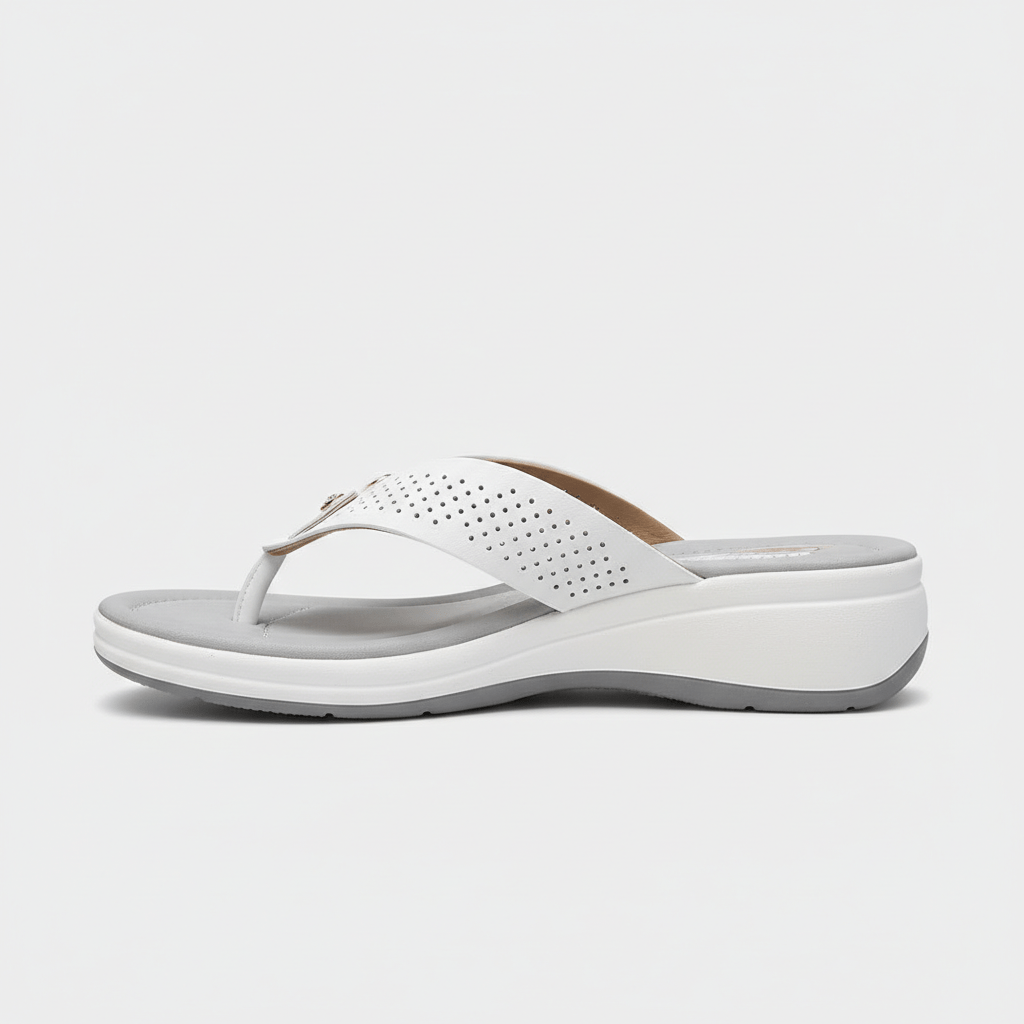 Jayda Slip-On Thong Sandals with Decorative Strap