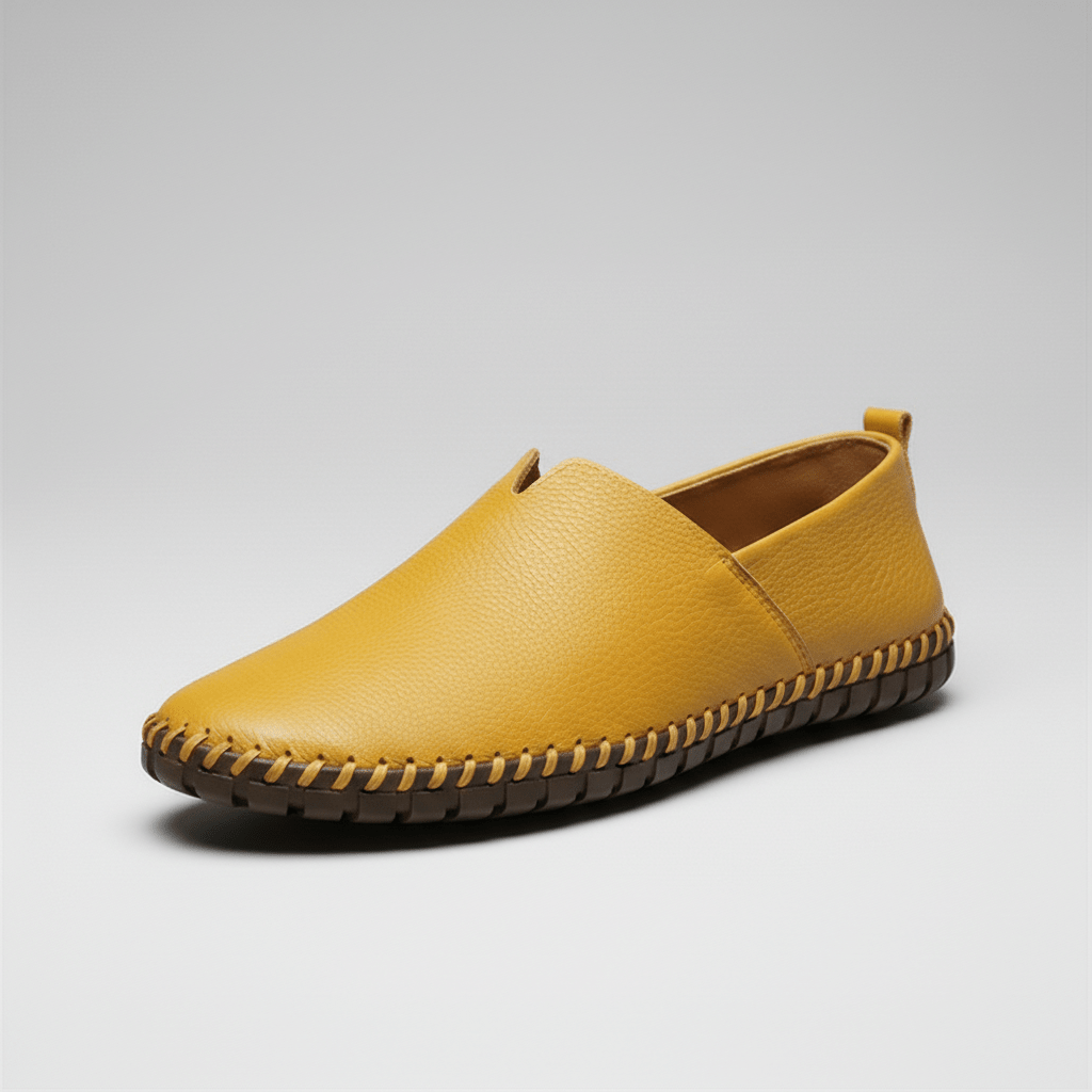 Jude Minimal Slip-On Loafers with Flexible Sole