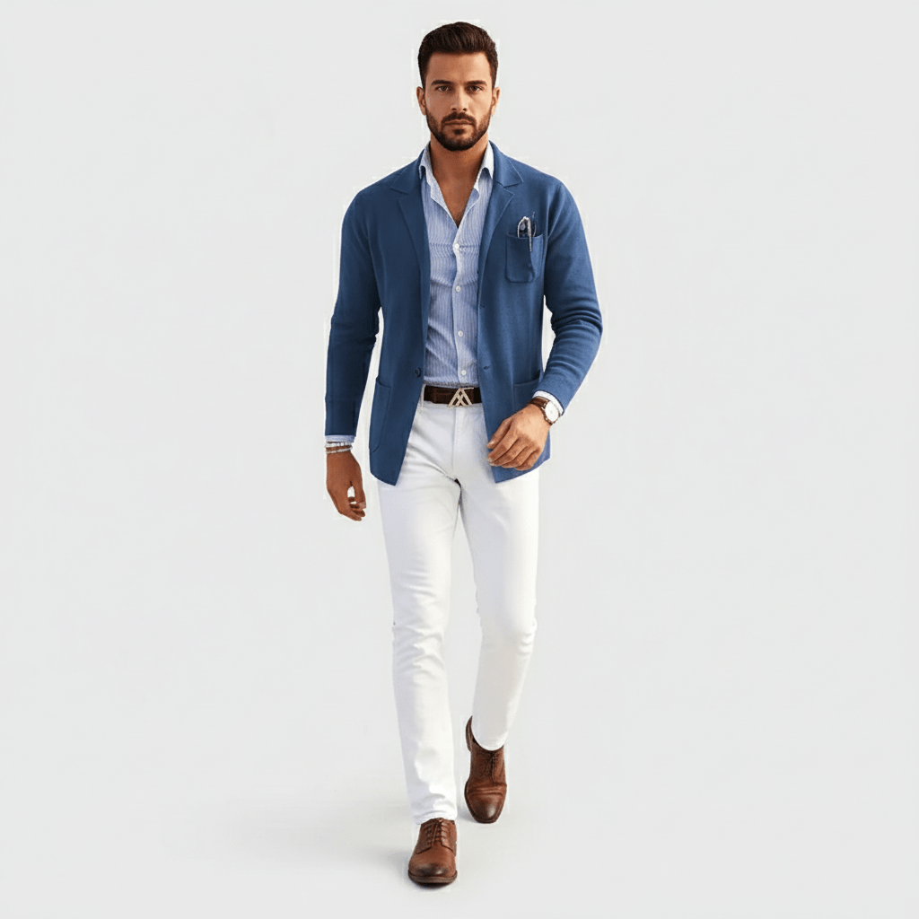 Kai Single Breasted Blazer Casual Tailored Blazer