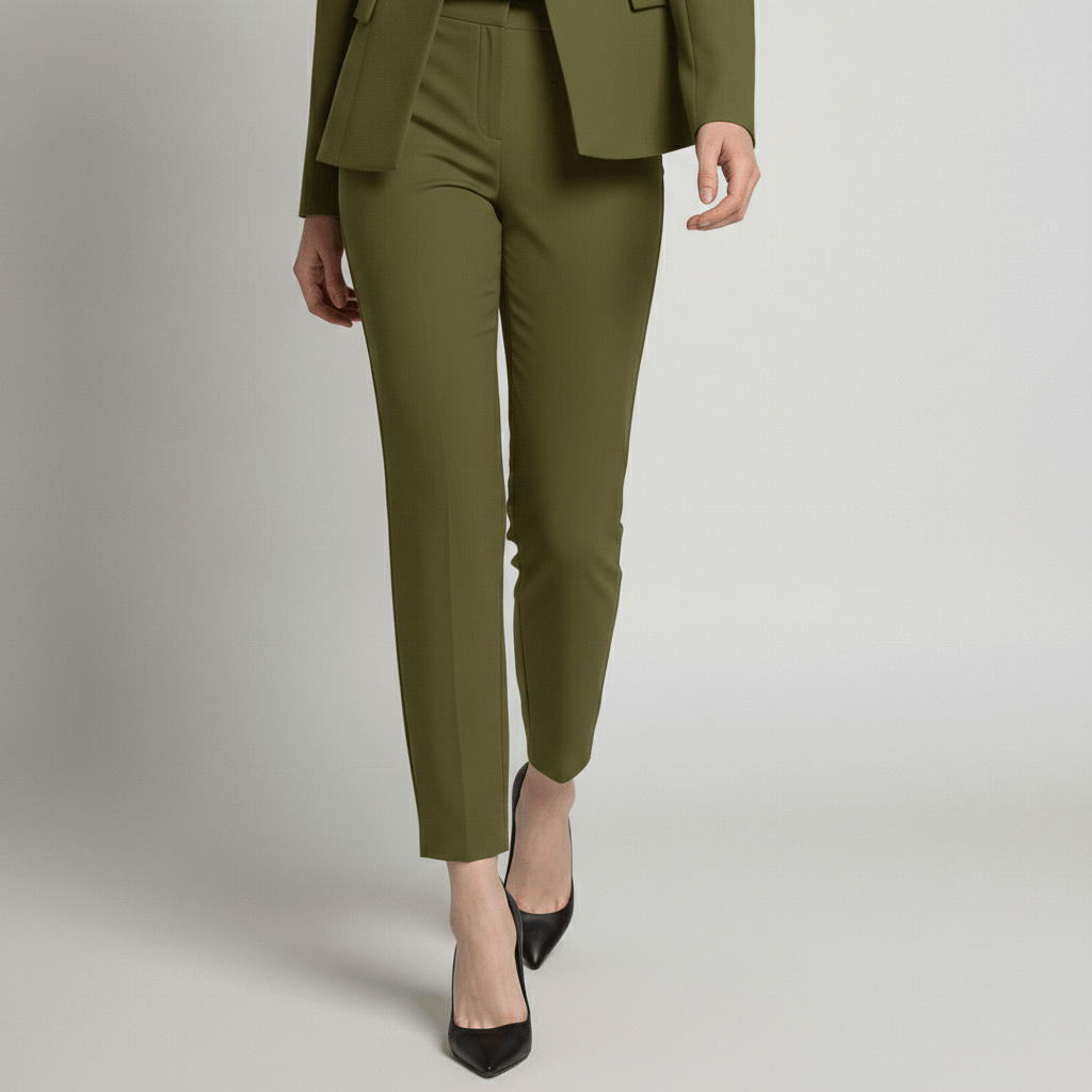 Keira Two Piece Set Double-Breasted Blazer and Slim Fit Pants