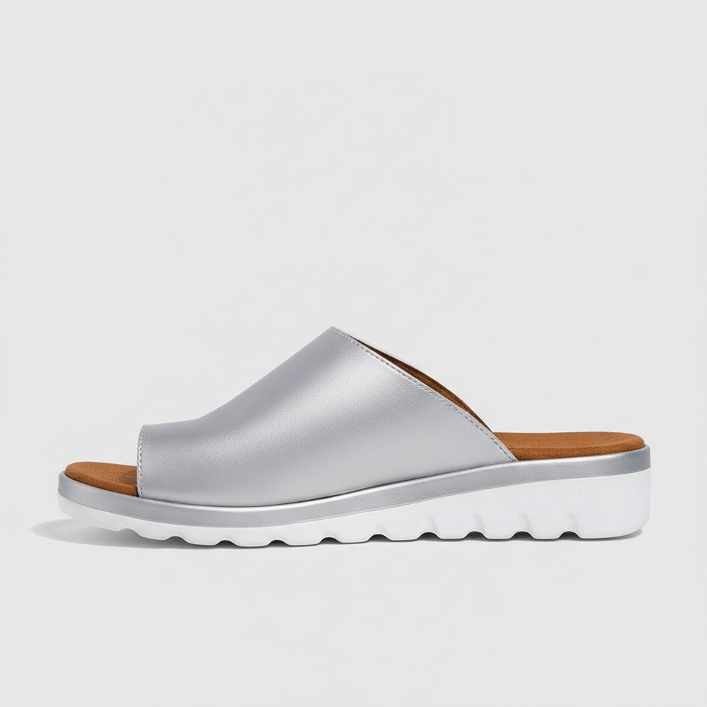 Kira Toe Loop Sandals Slip On Platform Sandals