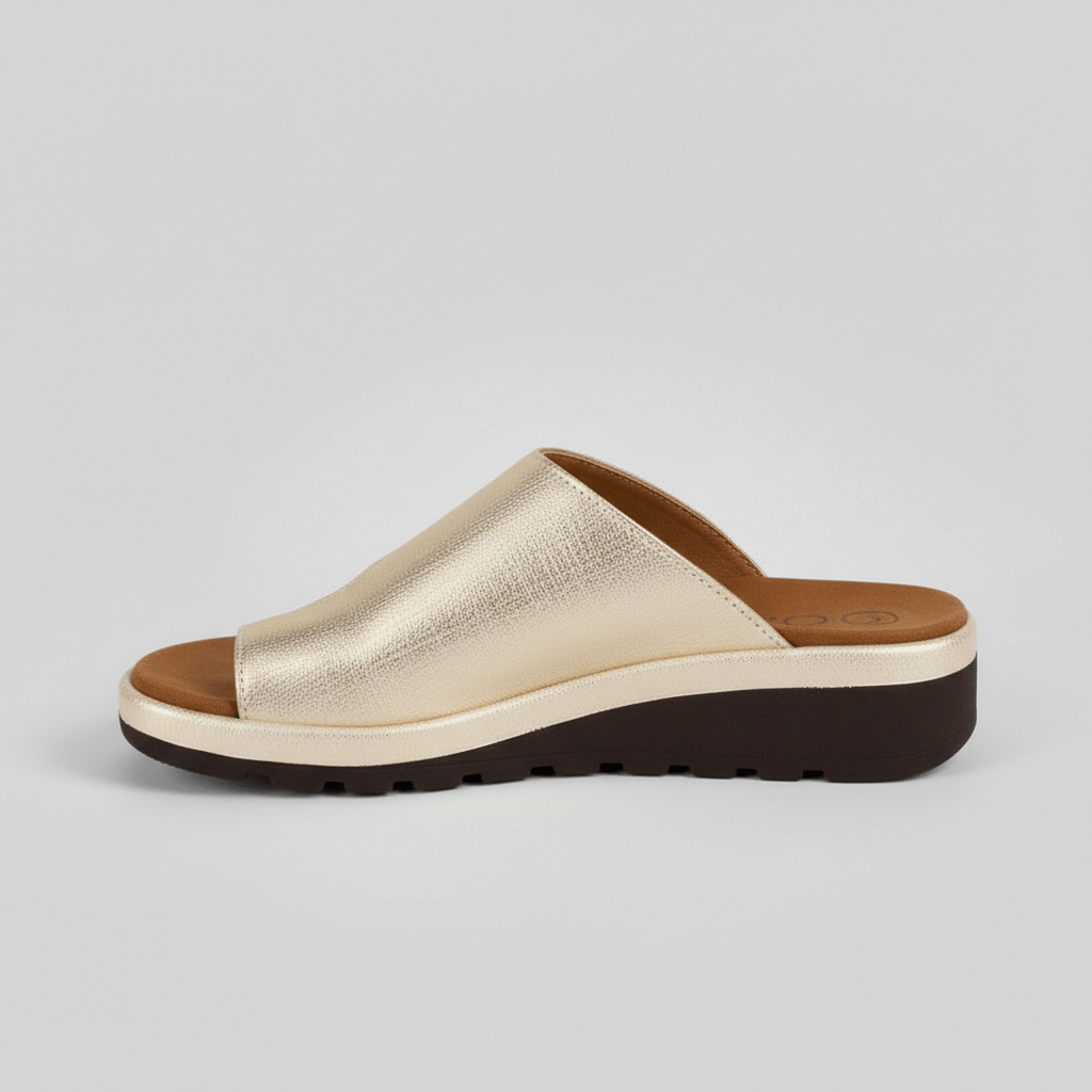 Kira Toe Loop Sandals Slip On Platform Sandals