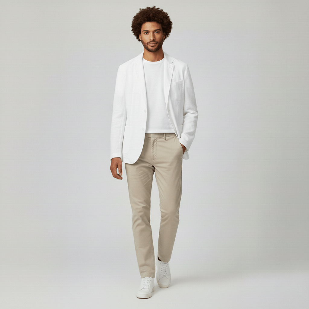 Langston Lightweight Blazer for Men Casual Two Button Blazer