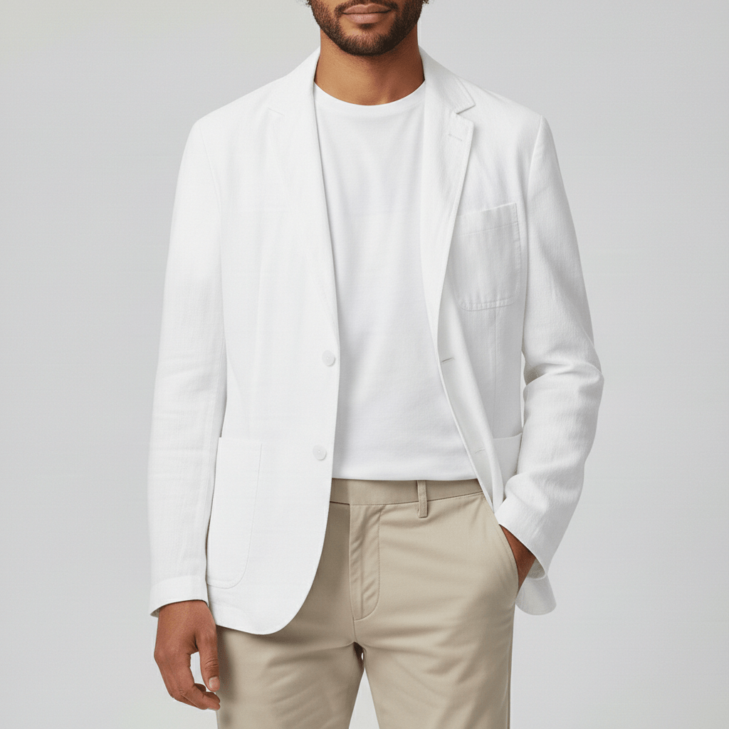 Langston Lightweight Blazer for Men Casual Two Button Blazer