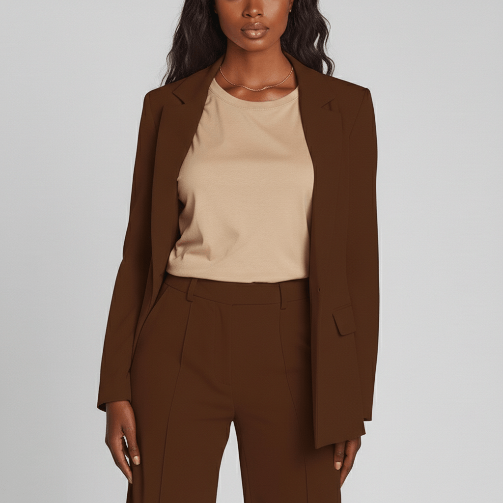 Livia Two Piece Set Oversized Blazer and Wide Leg Pants