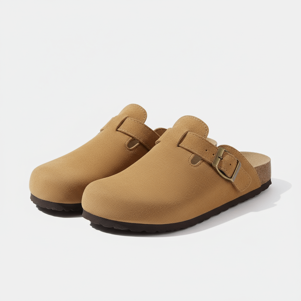 Michaela Classic Comfort Sandals – Buckle Clog