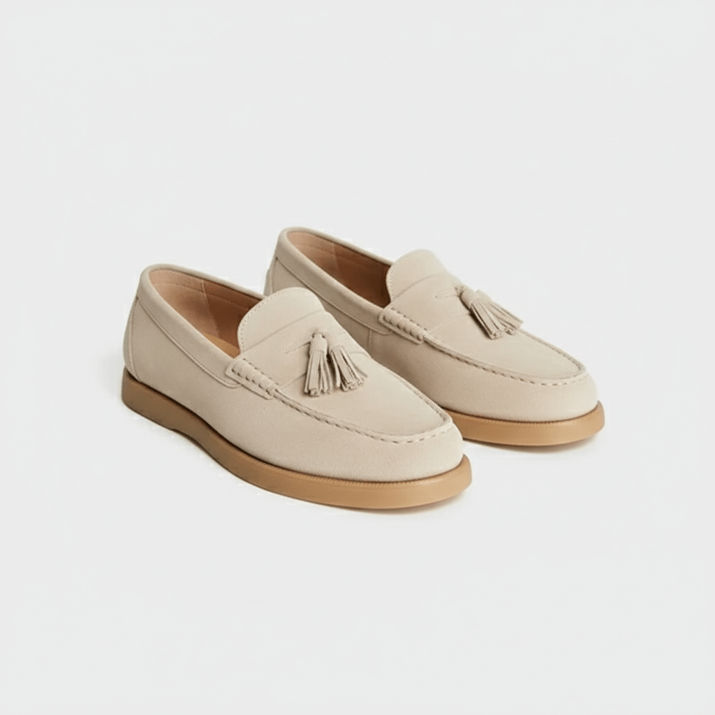 Nolan Classic Tassel Loafers with Slip-On Design