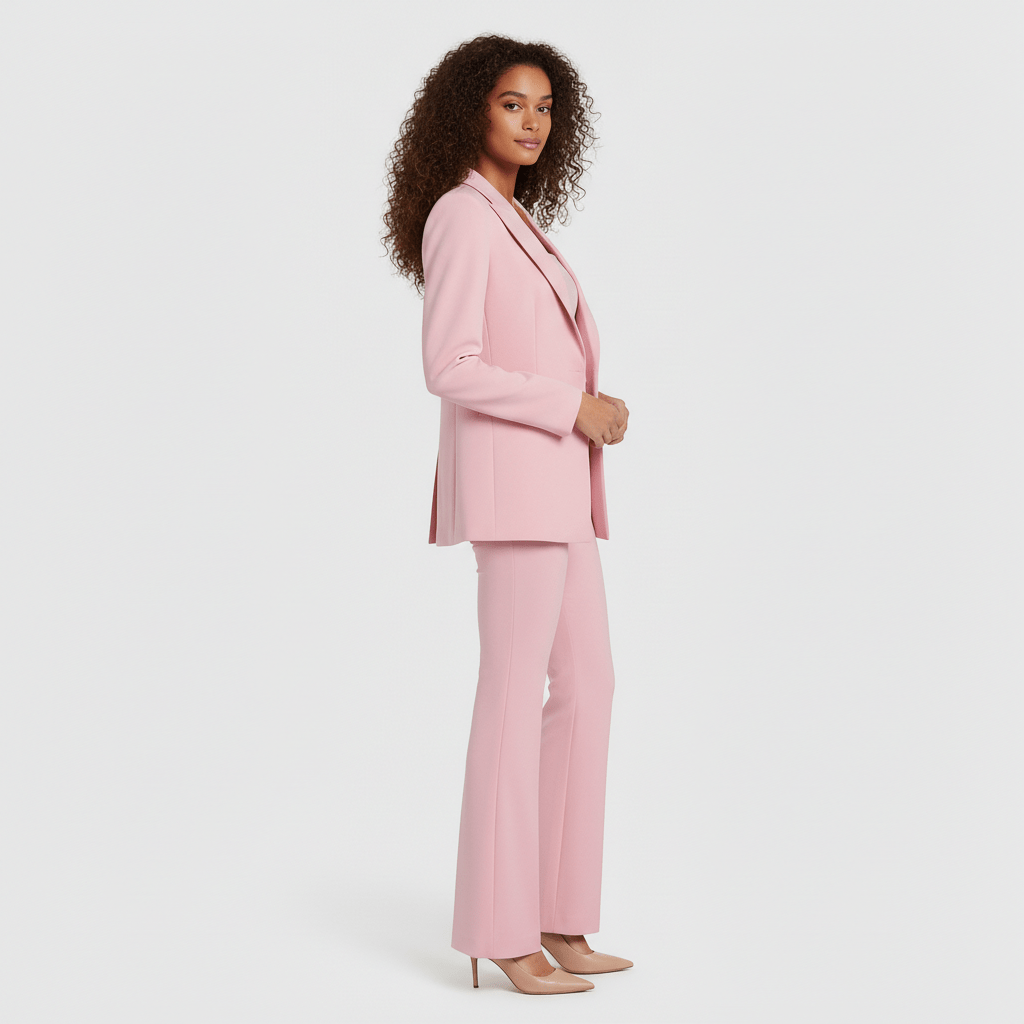 Noreen Two Piece Set Blazer, Top and Flared Pants