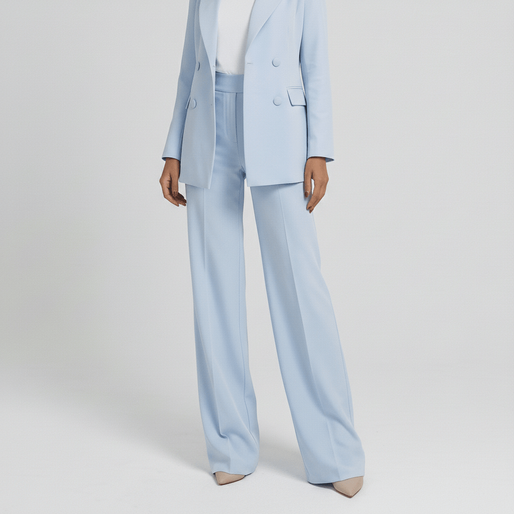 Tracy Two Piece Set Blazer and High Waist Wide Leg Pants