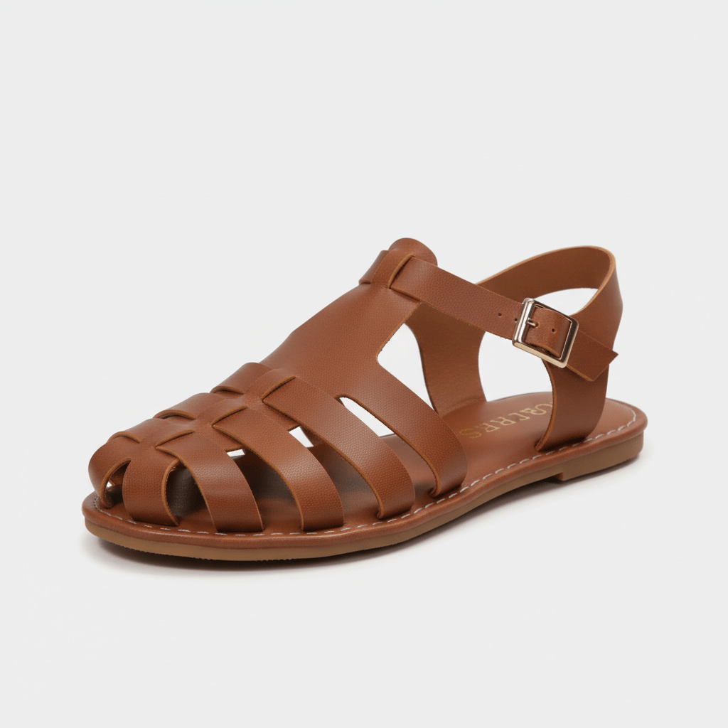 Vanessa Fisherman Sandals Closed Toe Buckle Sandals