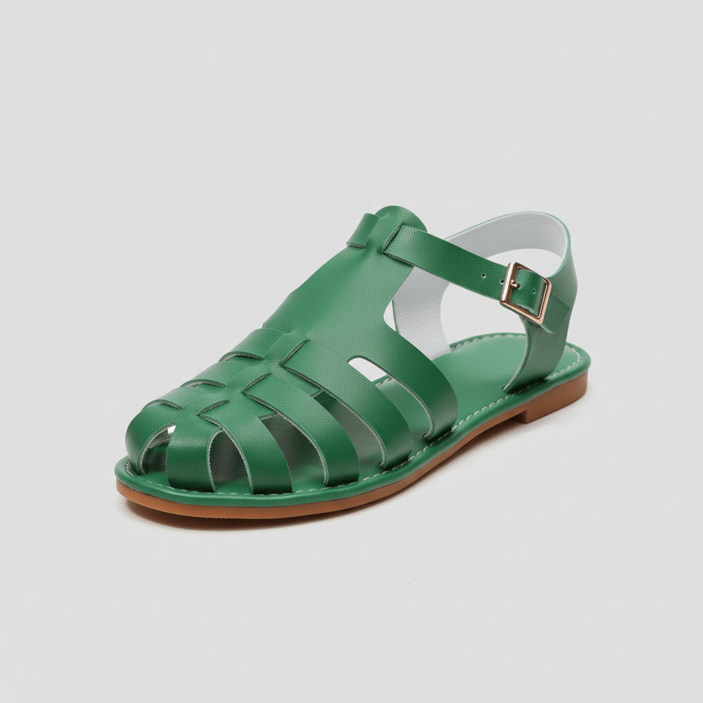 Vanessa Fisherman Sandals Closed Toe Buckle Sandals