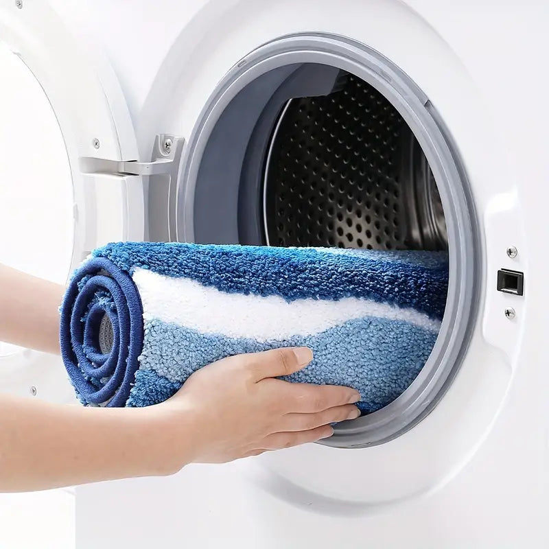 Ocean Drift Non-Slip Bath Mat – Ultra-Absorbent Microfiber 4