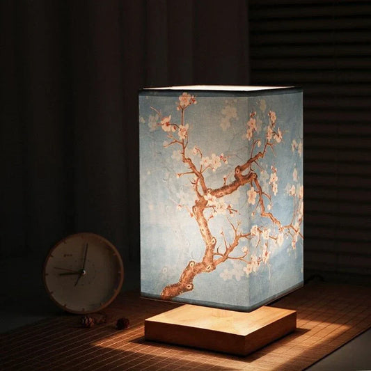 Bamboo Table Lamp – Eco-Friendly Modern Design for Bedside or Desk-4