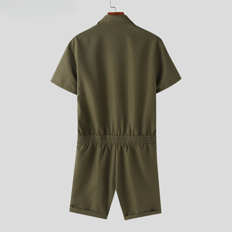 Lumière Women’s Lightweight Button-Down Jumpsuit – Slim Fit Romper 5