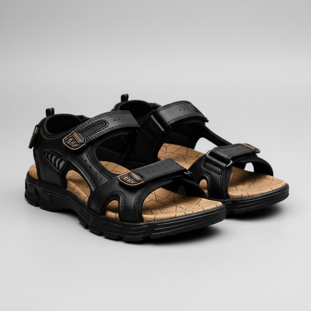 Brandon Hook and Loop Strap Sandals Outdoor Sport Sandals