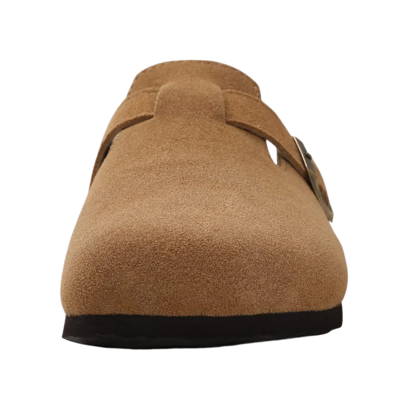 Kidmi Men's Suede Clogs – Adjustable Slip-On Sandals-3