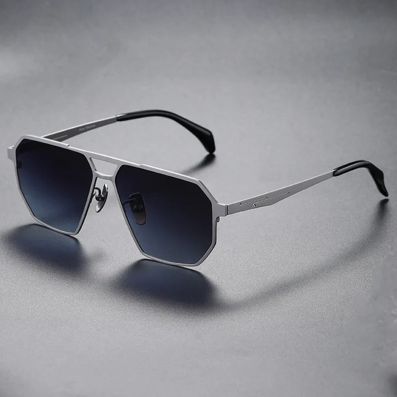 Armada Men's Polarized Titanium Sunglasses – Lightweight Frames 6