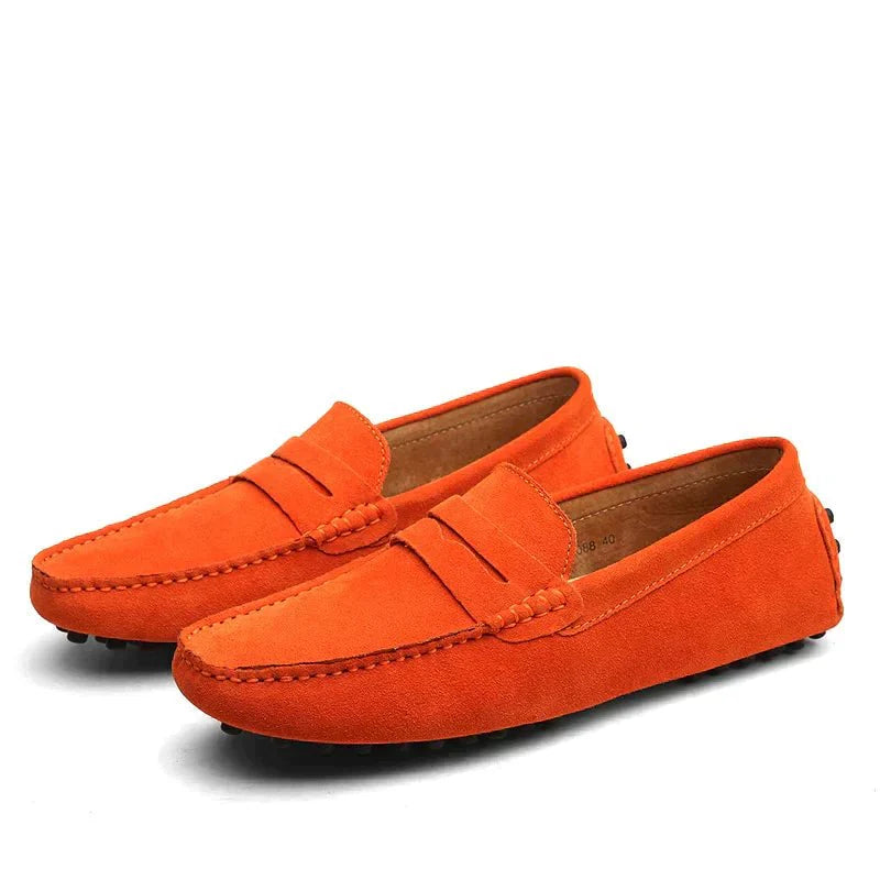 Svend Men’s Leather Loafers — Elegant Slip-On Shoes Finleycrest