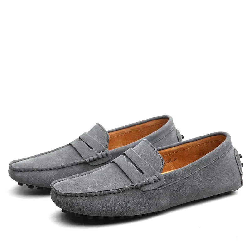 Svend Men’s Leather Loafers — Elegant Slip-On Shoes Finleycrest