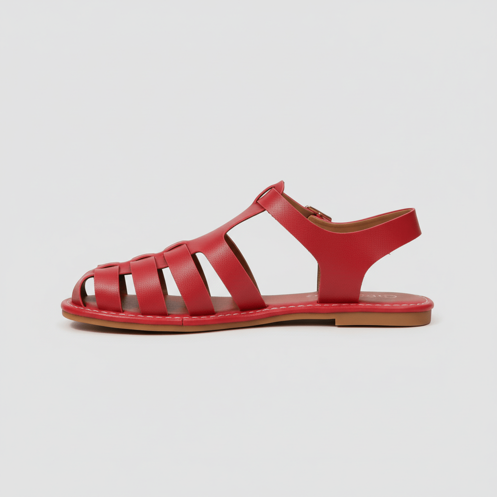 Vanessa Fisherman Sandals Closed Toe Buckle Sandals