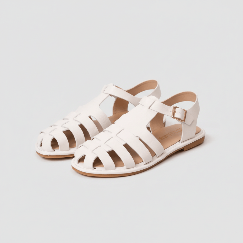 Vanessa Fisherman Sandals Closed Toe Buckle Sandals
