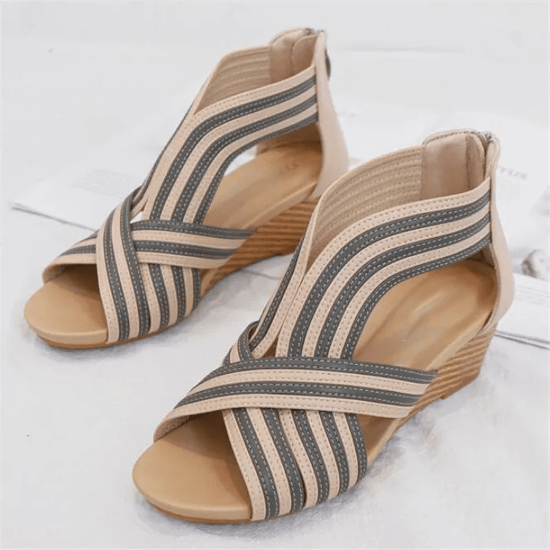 Catalina Women’s Slip-On Wedge Shoes – Comfortable Design 1
